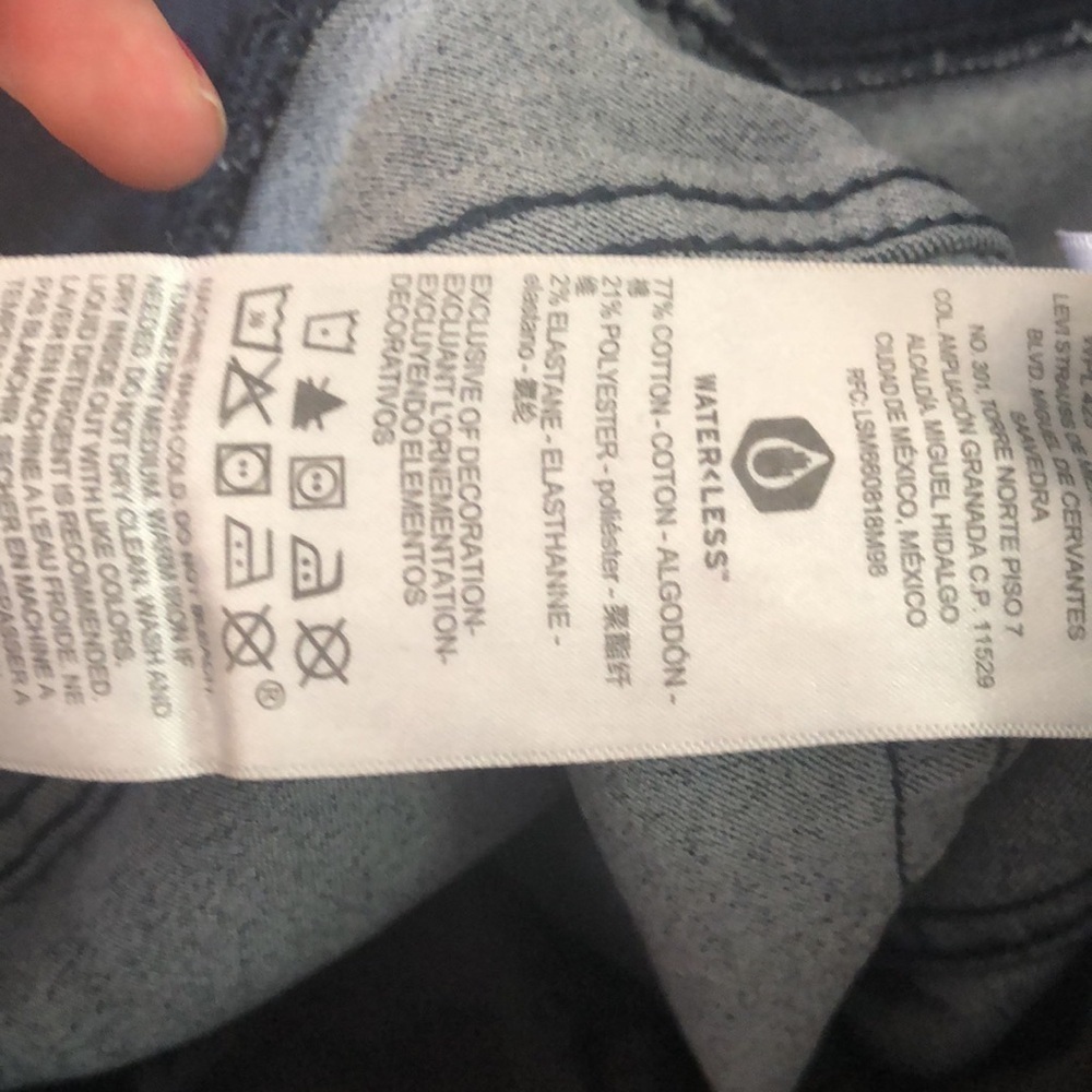 Levi’s Outlet Jeggings Size 28X28 - Picture 7 of 7